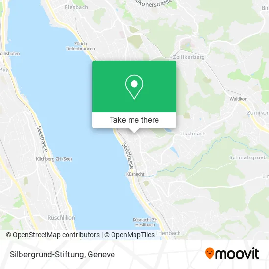 Silbergrund-Stiftung map