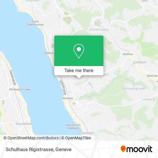 Schulhaus Rigistrasse map