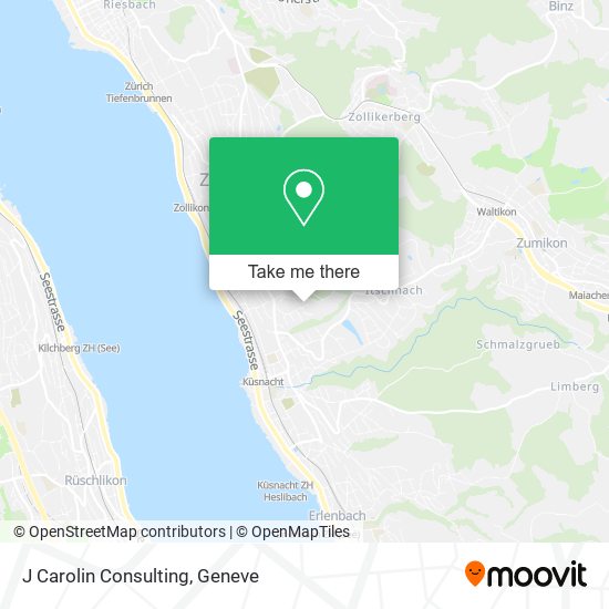 J Carolin Consulting map