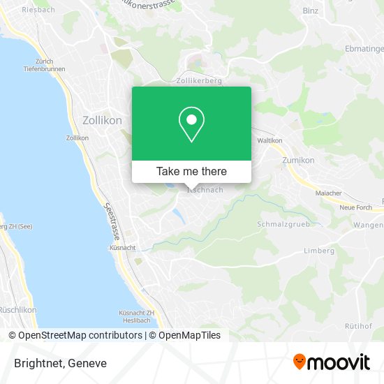 Brightnet map