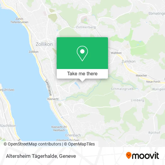 Altersheim Tägerhalde map