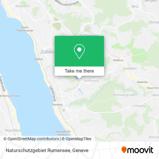 Naturschutzgebiet Rumensee map