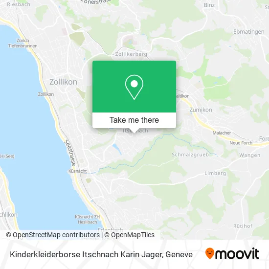 Kinderkleiderborse Itschnach Karin Jager map