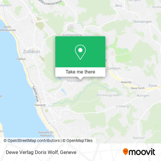 Dewe Verlag Doris Wolf map