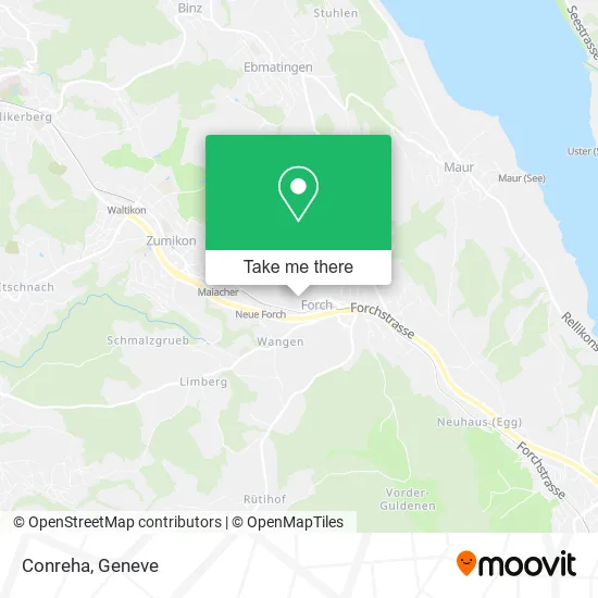 Conreha map