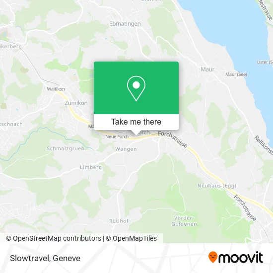 Slowtravel map
