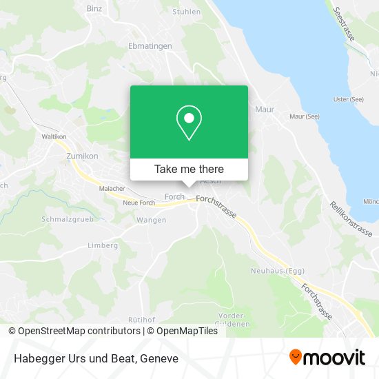 Habegger Urs und Beat map