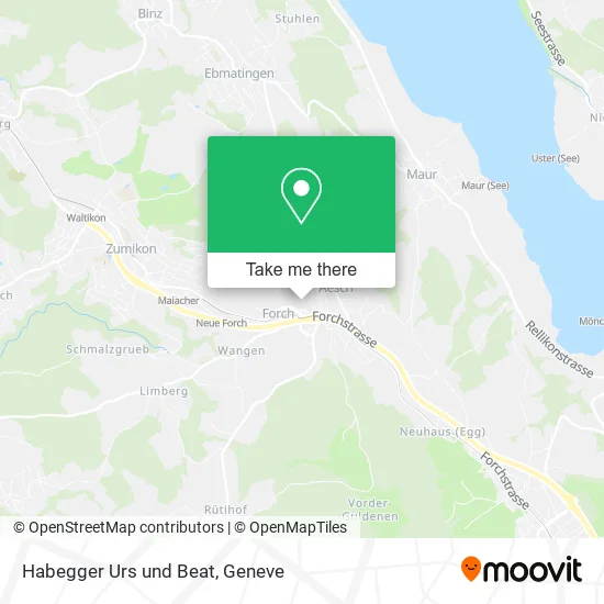 Habegger Urs und Beat map