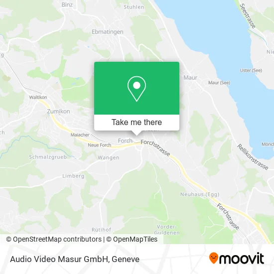 Audio Video Masur GmbH map