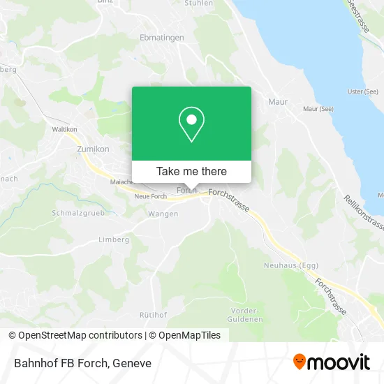 Bahnhof FB Forch map