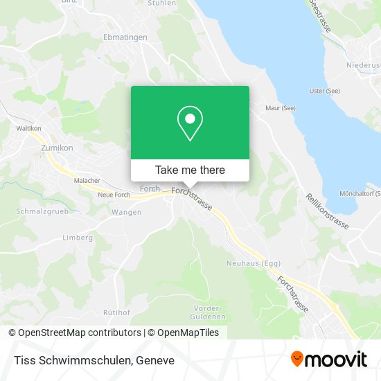 Tiss Schwimmschulen map