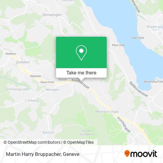 Martin Harry Bruppacher map
