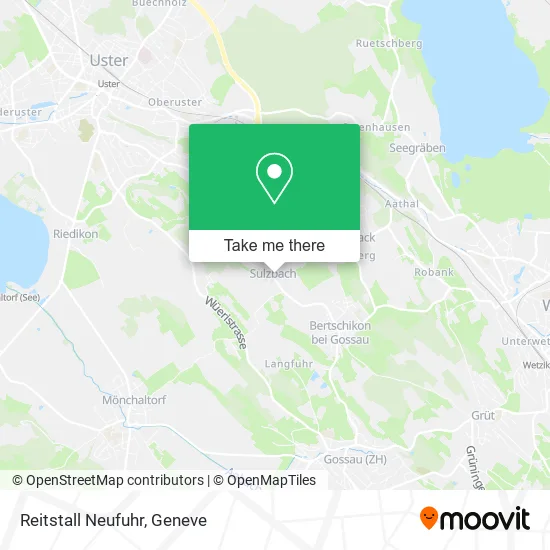 Reitstall Neufuhr map