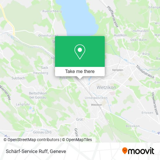 Schärf-Service Ruff map