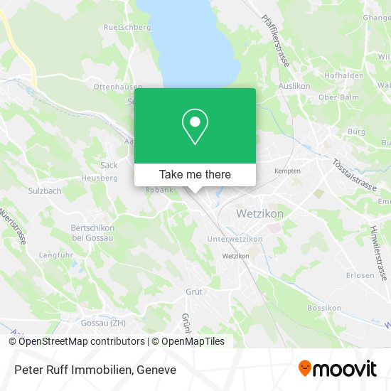 Peter Ruff Immobilien map