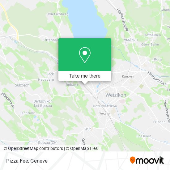 Pizza Fee map