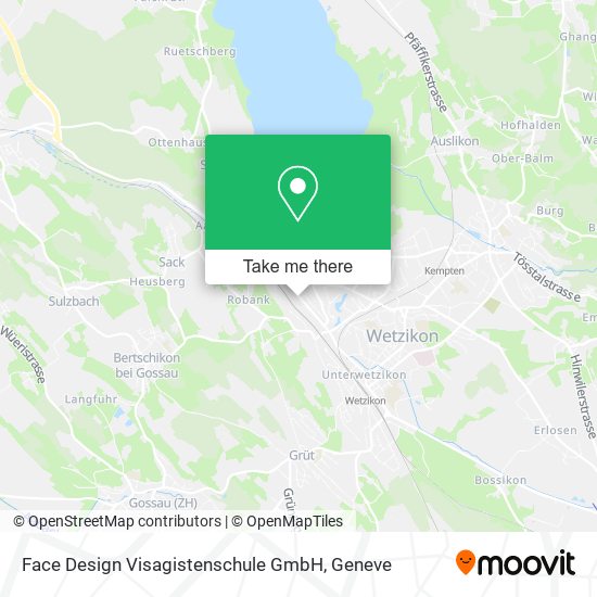 Face Design Visagistenschule GmbH map
