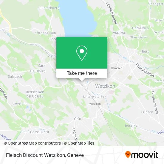 Fleisch Discount Wetzikon map