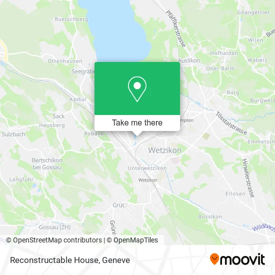 Reconstructable House map