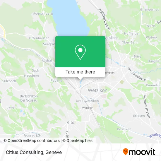 Citius Consulting map