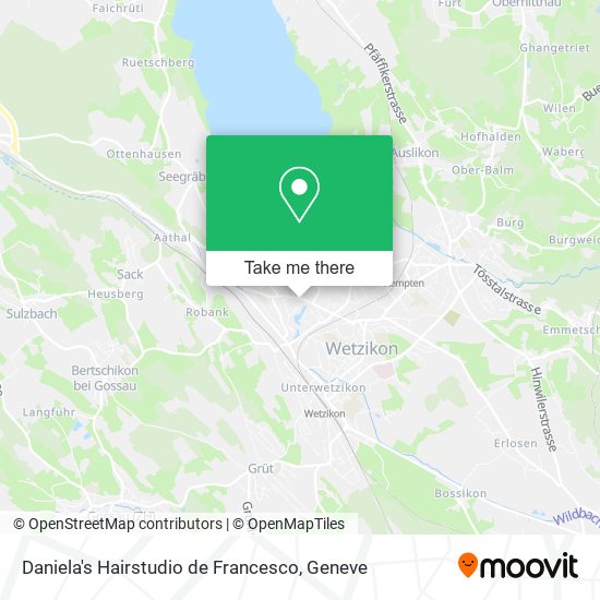 Daniela's Hairstudio de Francesco map