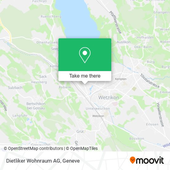 Dietliker Wohnraum AG map