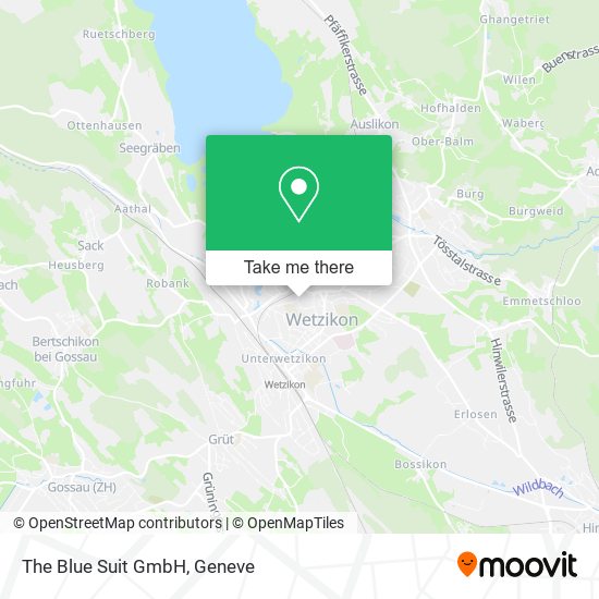 The Blue Suit GmbH map