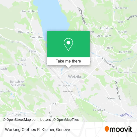 Working Clothes R. Kleiner map