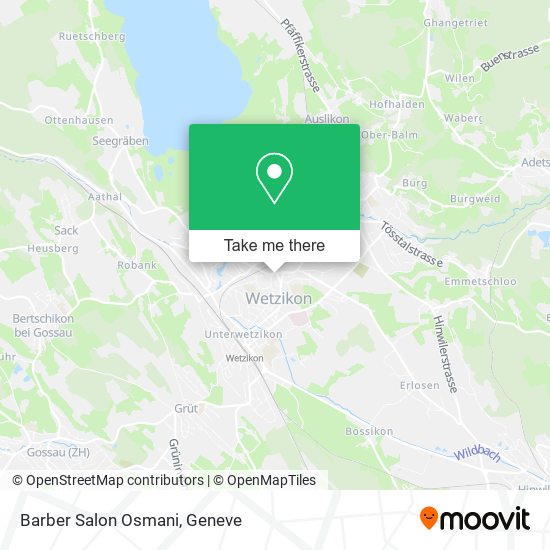 Barber Salon Osmani map