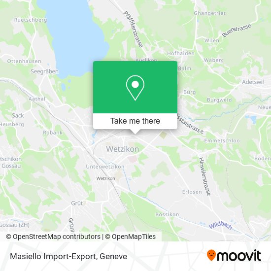 Masiello Import-Export map