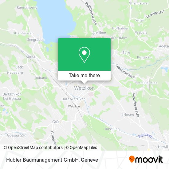 Hubler Baumanagement GmbH map