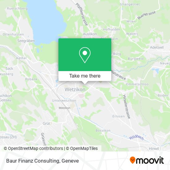 Baur Finanz Consulting map
