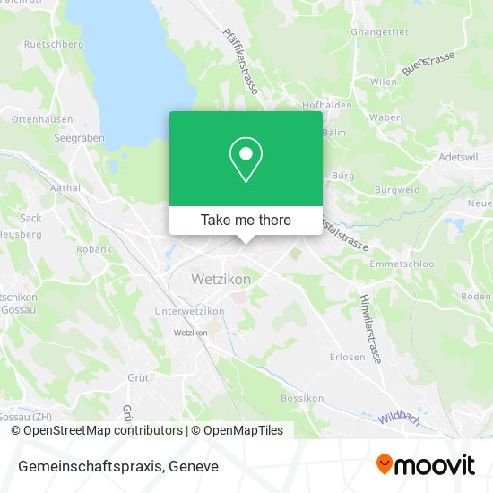 Gemeinschaftspraxis map