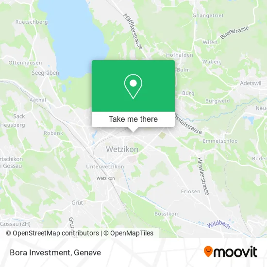 Bora Investment map