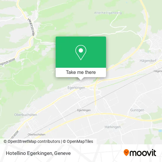 Hotellino Egerkingen map