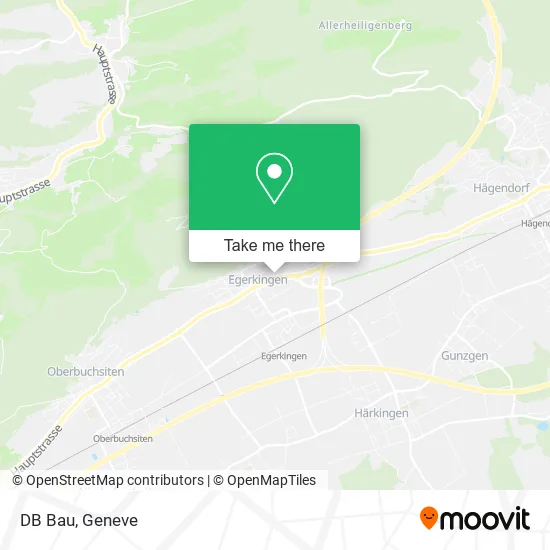 DB Bau map