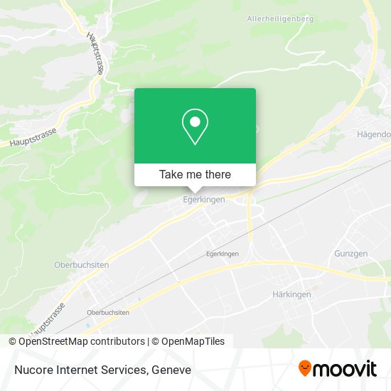 Nucore Internet Services map