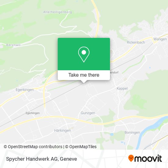 Spycher Handwerk AG map