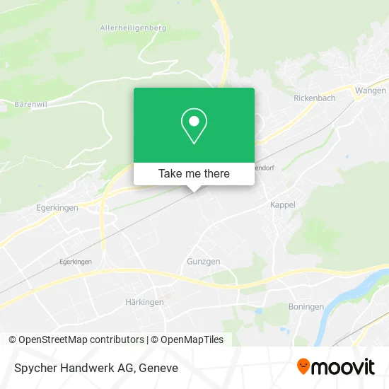 Spycher Handwerk AG map