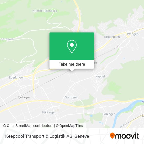Keepcool Transport & Logistik AG map