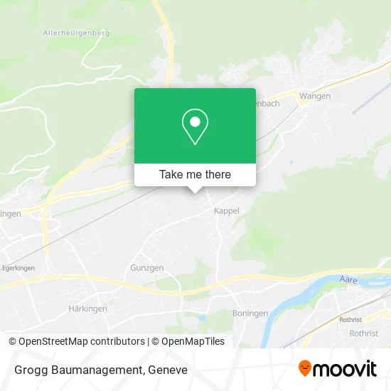 Grogg Baumanagement map