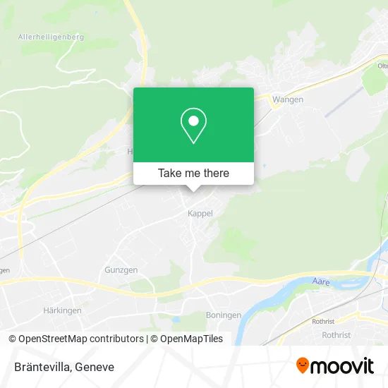 Bräntevilla map