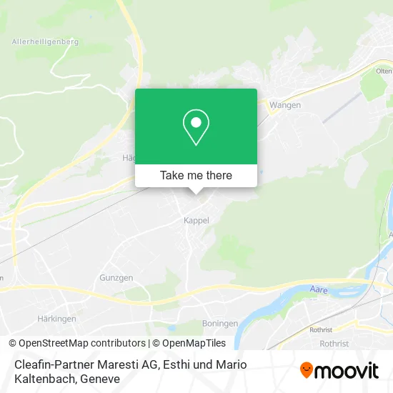 Cleafin-Partner Maresti AG, Esthi und Mario Kaltenbach map