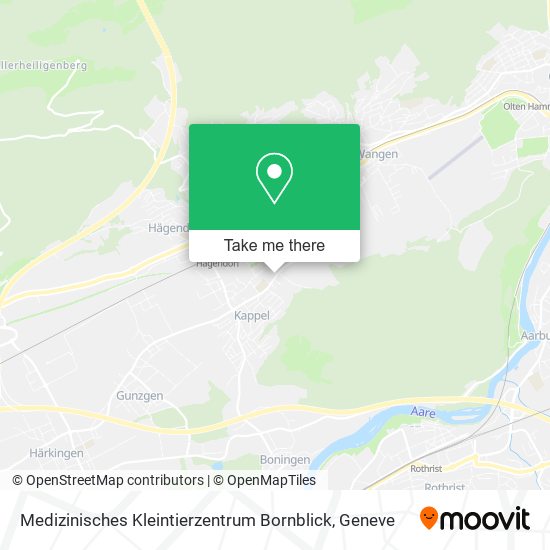 Medizinisches Kleintierzentrum Bornblick plan