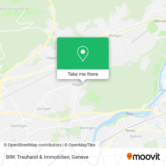 BRK Treuhand & Immobilien map