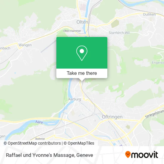 Raffael und Yvonne's Massage map