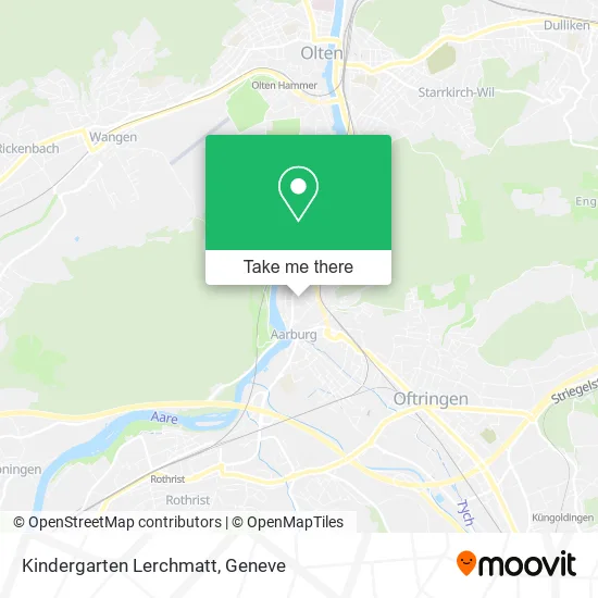 Kindergarten Lerchmatt map