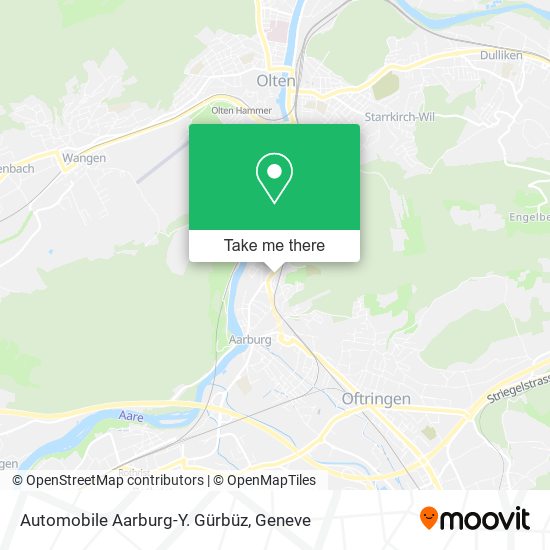 Automobile Aarburg-Y. Gürbüz map