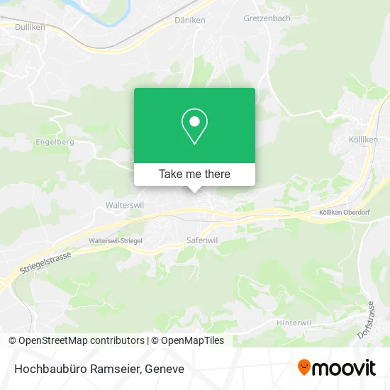Hochbaubüro Ramseier map