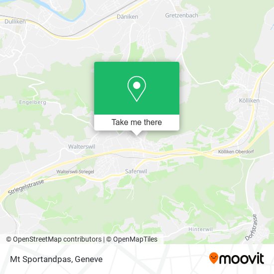 Mt Sportandpas map